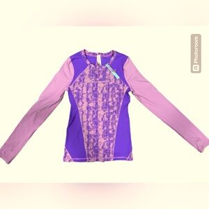 Ivivva Girls Size 12 Long Sleeve Athletic Shirt